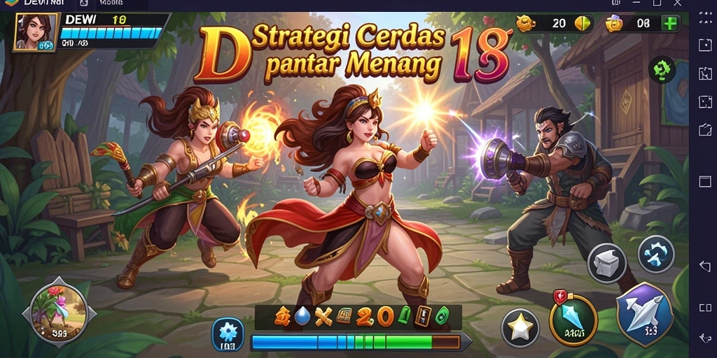 Screenshot gameplay DEWI188 yang menampilkan aksi strategi seru.