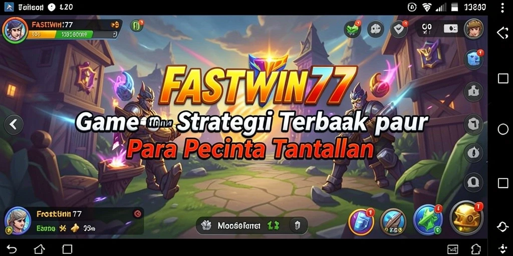 Gameplay FASTWIN77 yang menegangkan dan strategis terlihat jelas.