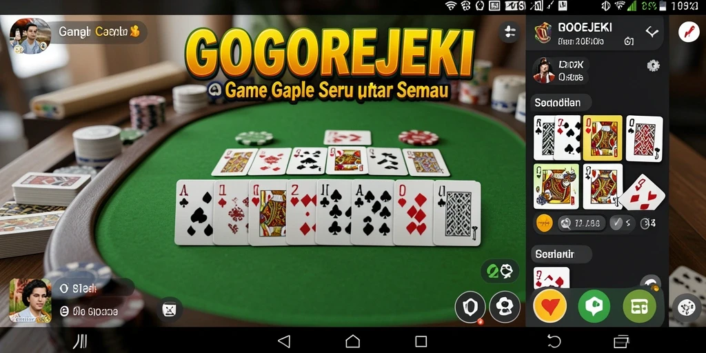 Tampilan gameplay <strong>GOGOREJEKI</strong> yang menghanyutkan dan penuh strategi.