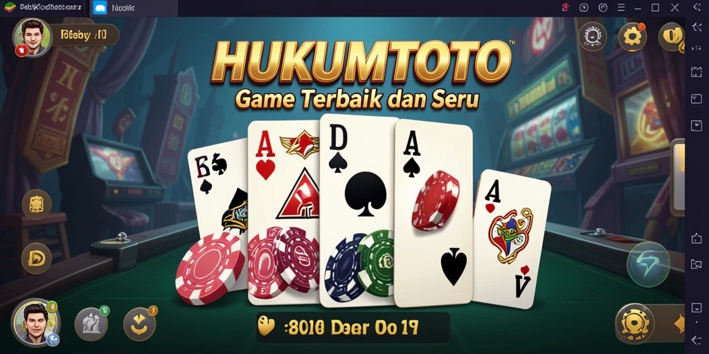 Tampilan permainan domino yang menarik dan interaktif.