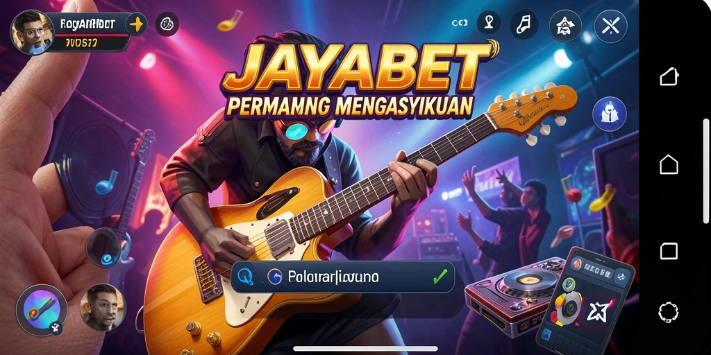 Tampilan gameplay menarik dalam JAYABET yang menyajikan musik menyenangkan.