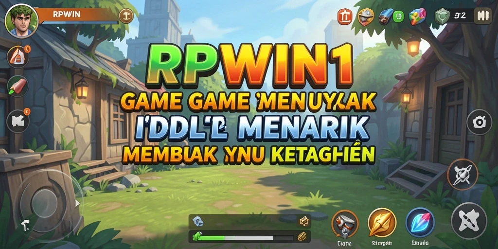 Tampilan menarik dari game Idle RPWIN1 dengan gameplay yang santai.