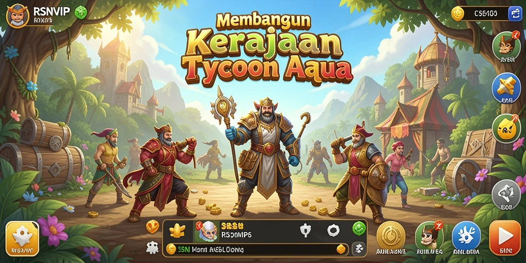 Tampilan gameplay RSNVIP6 yang seru dan menantang.