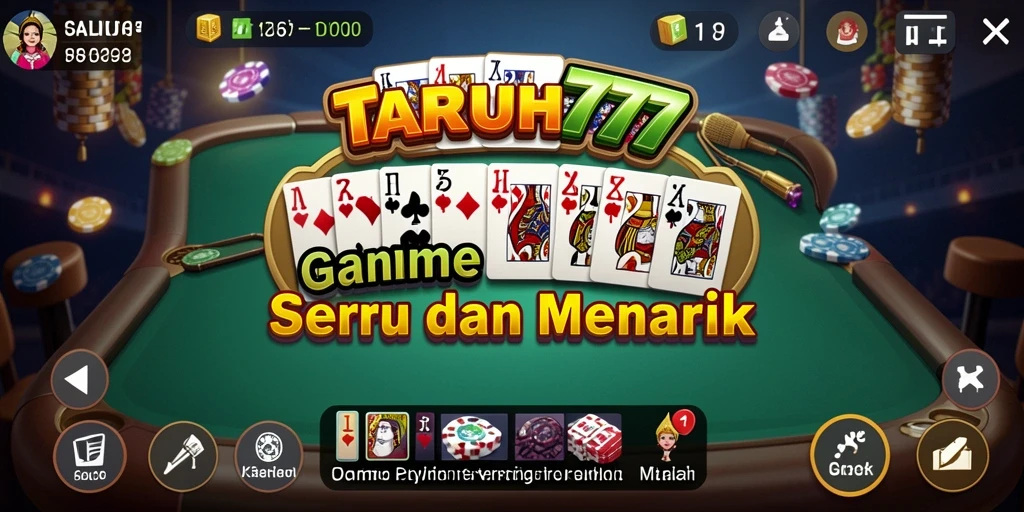 Screenshot gameplay TARUH777 yang menarik dan penuh strategi.